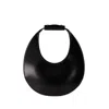 Staud Moon Magnetic Fastened Shoulder Bag In Black