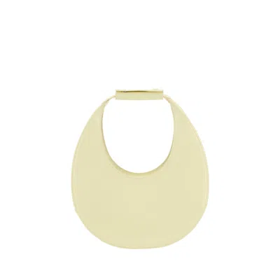 Staud Moon Shoulder Bag In Yellow