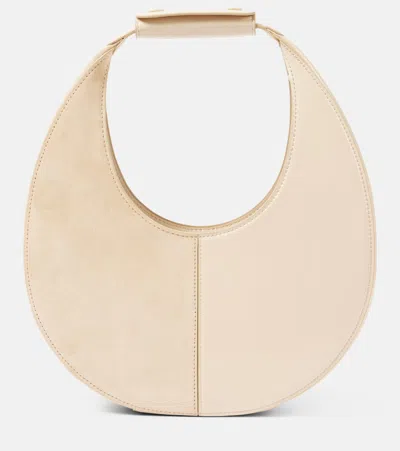 Staud Mini Moon Split Bag Oat In Beige