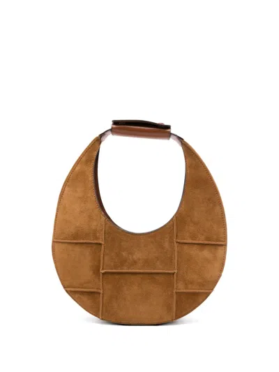 Staud Moon Bag In Brown