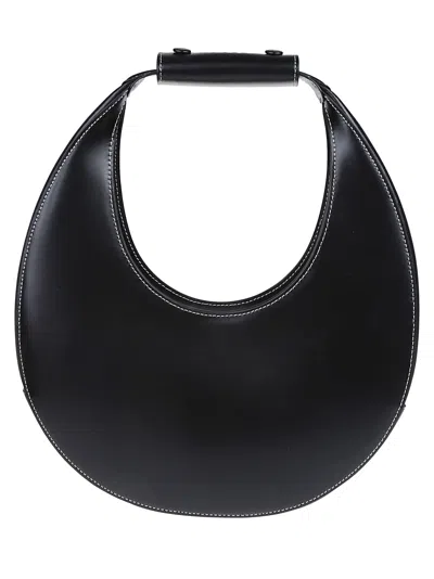 Staud Moon Tote Bag In Black