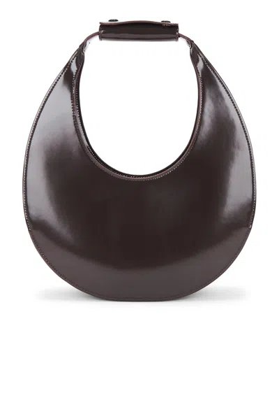 Staud Moon Tote Bag In Brown