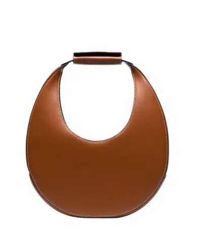 Staud Moon Tote Bag In Brown