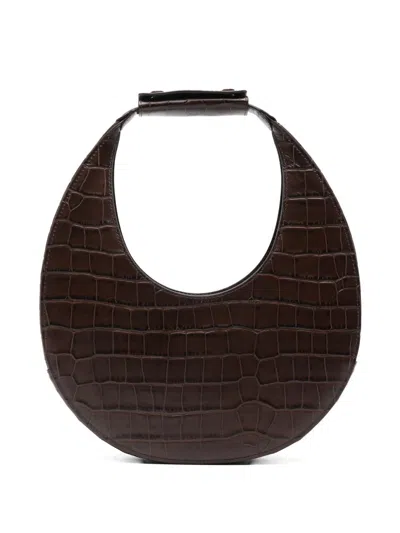 Staud Moon Tote Bag In Brown