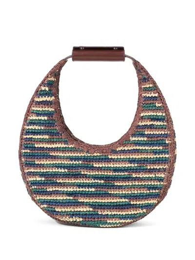 Staud Moon Tote Bag In Neutrals