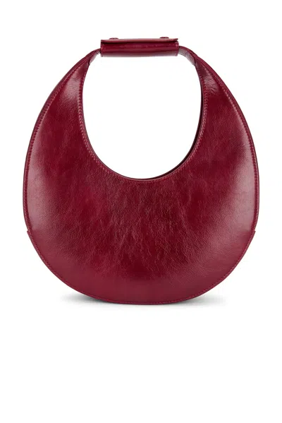 Staud Moon Tote Bag In Pinot