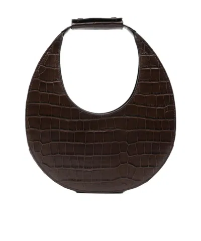 Staud Moon Tote Bag In Red