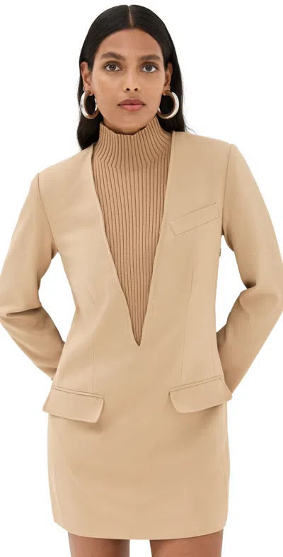 Staud Mott Dress Camel