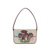 Staud Tommy Bead-embellished Satin Shoulder Bag