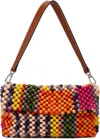 Staud Multicolor Timmy Beaded Shoulder Bag