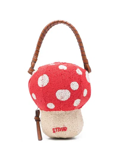 Staud Mushroom Polka Dot Tote Bag