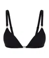 Staud Myra Bikini Top In Black