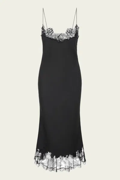 Staud Nadia Dress In Black