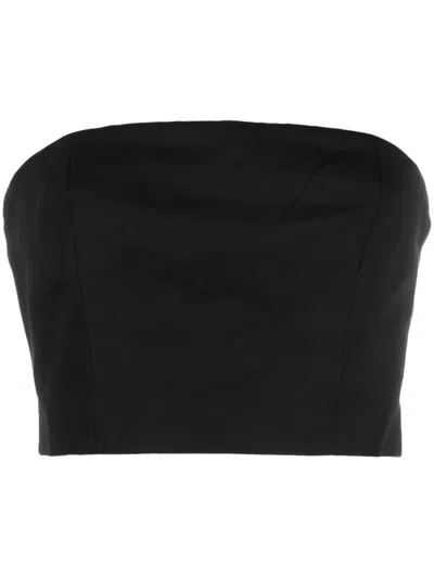 Staud Naomi Tube Top In Schwarz