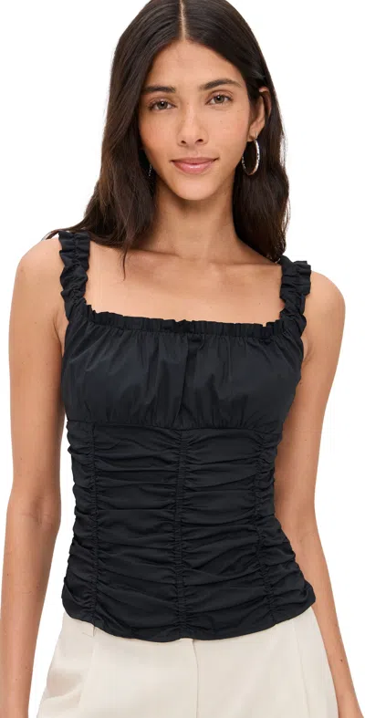 STAUD NIC TOP BLACK
