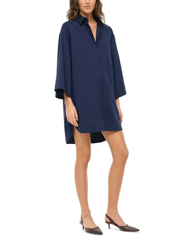 STAUD NICO POPLIN DRESS