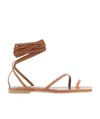 Staud Nicola Gladiator Sandal In Brown
