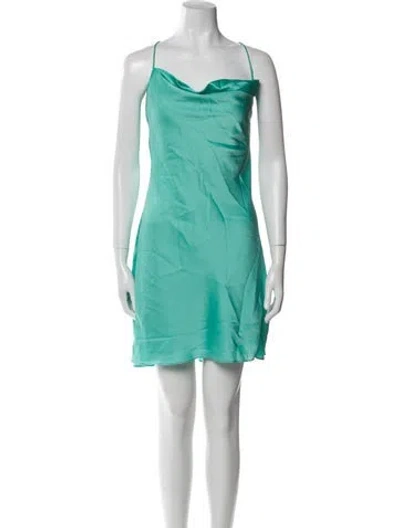 Pre-owned Staud Nightgown In Green