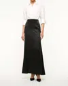 Staud Nile Color Blocked Dress In Black