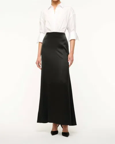 STAUD NILE DRESS IN BLACK