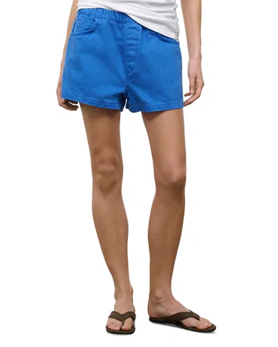 Staud Noah Shorts In Blue