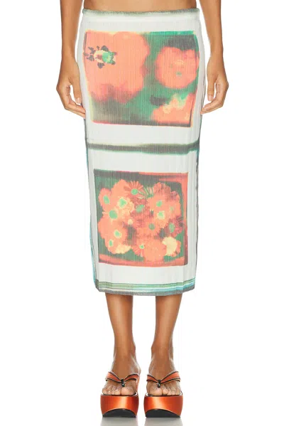 Staud Noemi Skirt In Multi