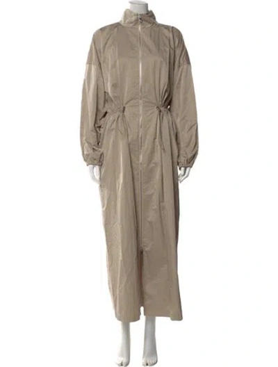 Pre-owned Staud Nylon Jacket W/ Tags In Neutrals