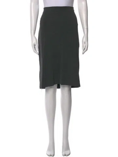Pre-owned Staud Nylon Knee-length Skirt In Gray