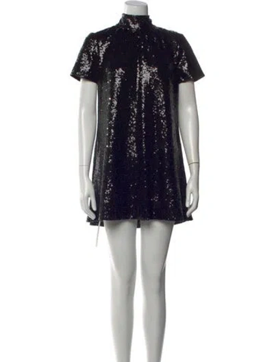 Pre-owned Staud Nylon Mini Dress In Multi