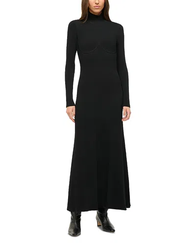 STAUD OBSIDIAN DRESS
