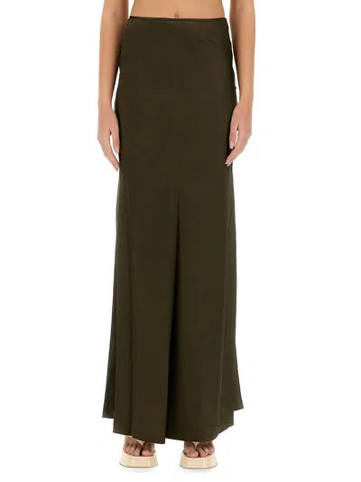 Staud Odin Skirt In Green