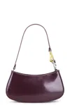 Staud Ollie Bag Leather Shoulder Bags Bordeaux