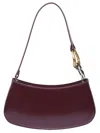 Staud Ollie Bag Leather Shoulder Bags Bordeaux
