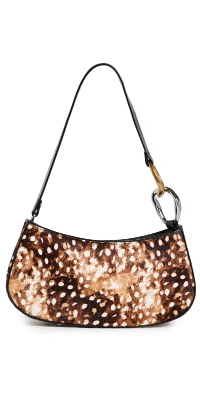 Staud Ollie Bag Fawn Haircalf