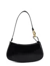 Staud Ollie Bag Leather Shoulder Bag In Black