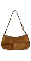 Staud Ollie Shoulder Bag In Brown