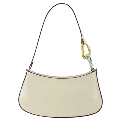STAUD OLLIE HOBO BAG - STAUD - CREAM - LEATHER