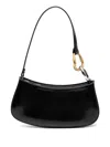 Staud Ollie Calfskin Chain Link Shoulder Bag In Black