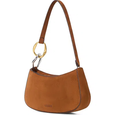 Staud Ollie Shoulder Bag In Brown