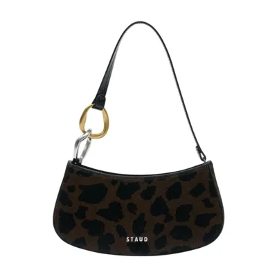 Staud Ollie Shoulder Bag In Brown
