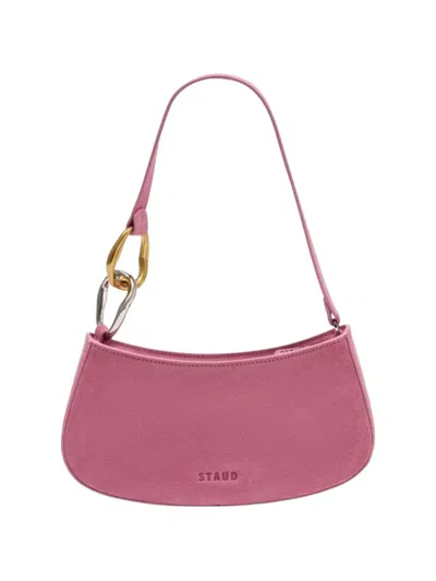 Staud Ollie Shoulder Bag In Pink