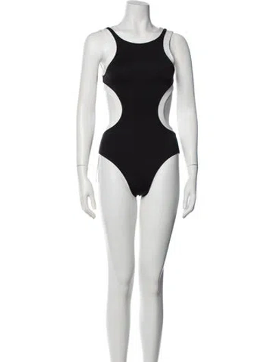 Pre-owned Staud One-piece W/ Tags In Black