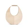 Staud Mini Moon Split Bag Oat In Beige