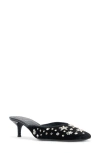 Staud Otto Kitten Heel Mule In Starry Night