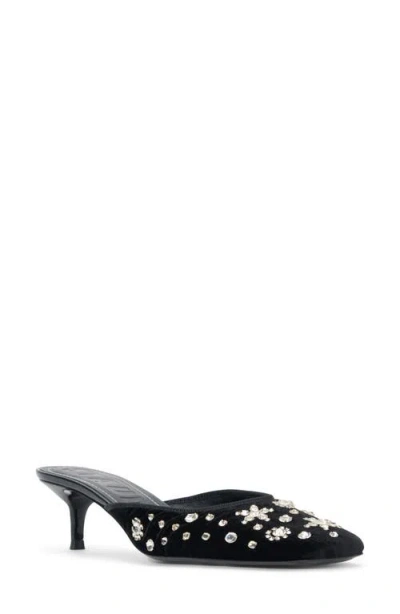 Staud Otto Kitten Heel Mule In Starry Night