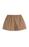Staud Paddle Cotton Shorts