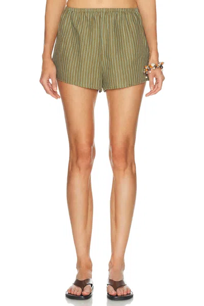 STAUD PADDLE LINEN SHORT