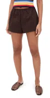 Staud Paddle Shorts Earth