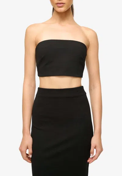 Staud Palladium Tube Top In Black