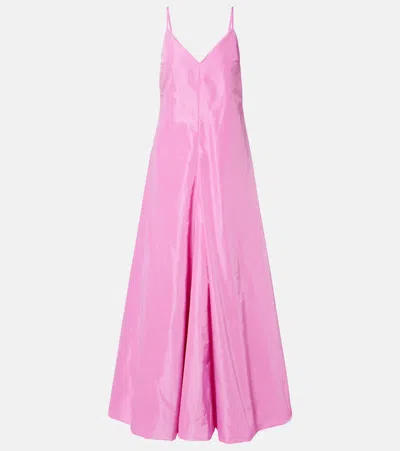 Staud Paloma Maxi Dress In Pink